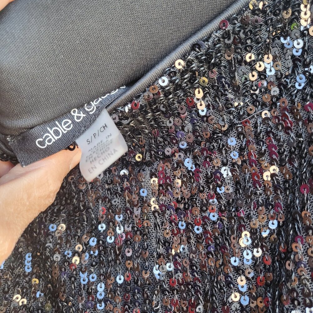 Sequins wide-leg Party Pants - Picture 4 of 6